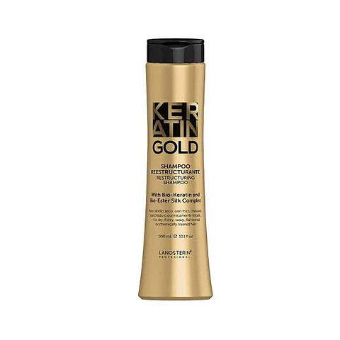 Shampoo Keratin Gold (300 ml) – Lanosterin