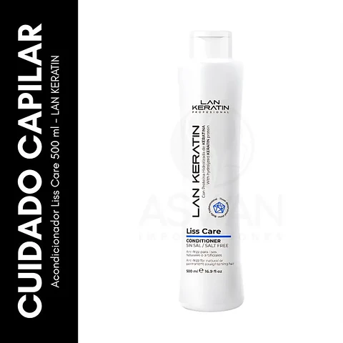 Acondicionador Lan Keratin Liss Care (500 ml) – Lanosterin