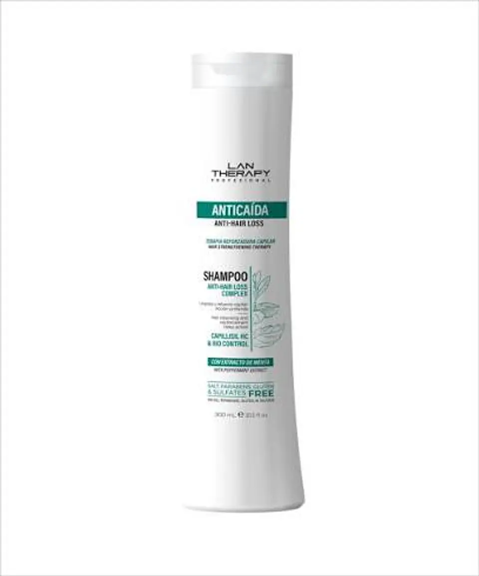 Shampoo Anticaída Lan Therapy (300 ml) – Lanosterin 1