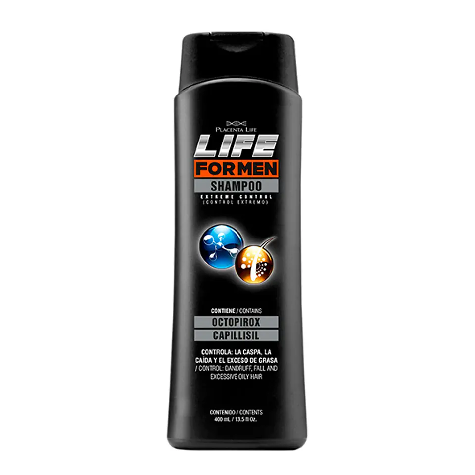 Shampoo Life For Men (400 ml) – Placenta Life 1