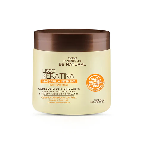 Mascarilla Intensiva Lisso Keratina (250 gr) – Placenta Life