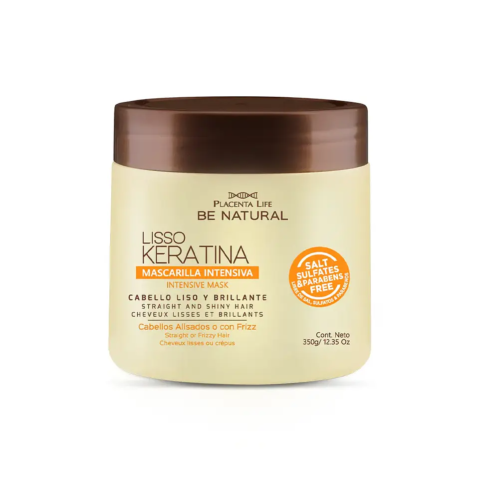 Mascarilla Intensiva Lisso Keratina (250 gr) – Placenta Life 1