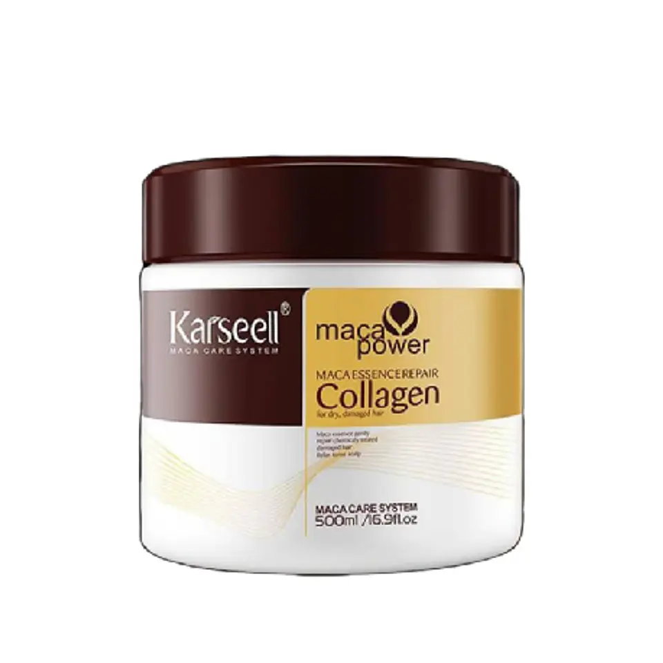 Mascarilla Capilar Maca Power Collagen (500 ml) – Karseell 1