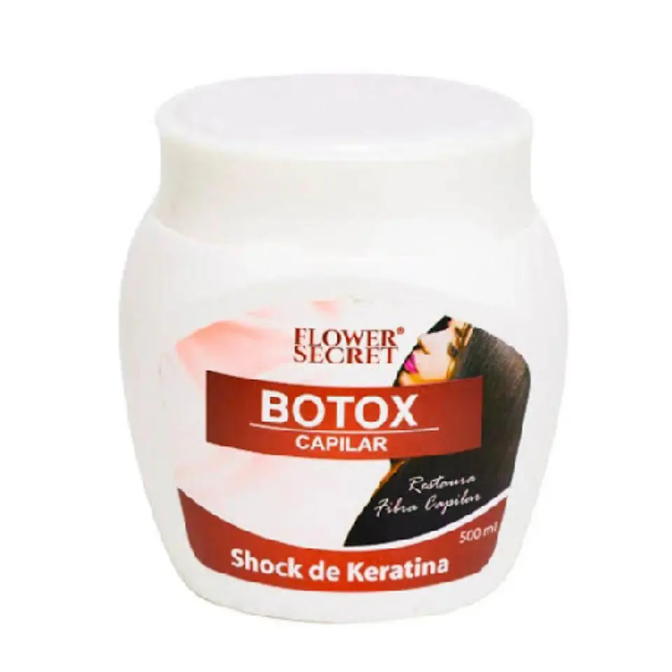 Tratamiento Capilar Botox Shock de Keratina (500 ml) – Flower Secret 1
