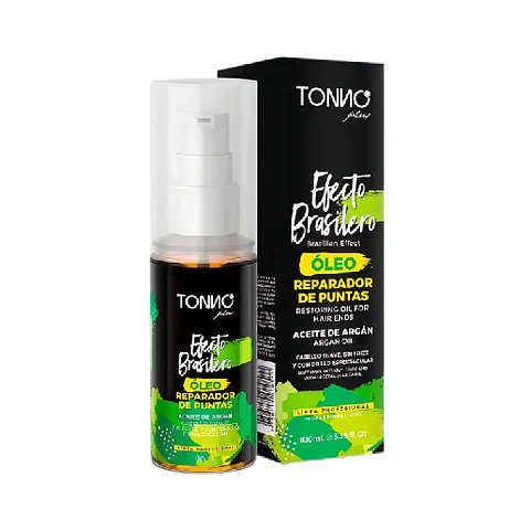 Óleo Reparador de Puntas Efecto Brasilero (50 ml) – Tonno Plus