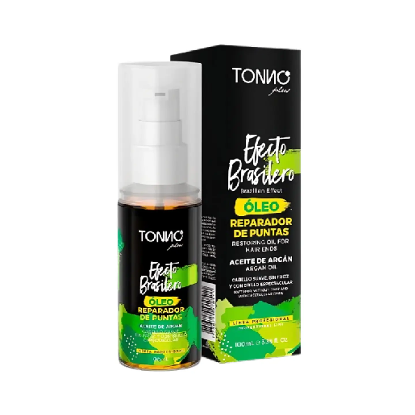 Óleo Reparador de Puntas Efecto Brasilero (50 ml) – Tonno Plus 1