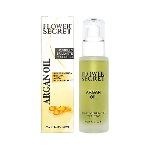 Aceite Argan Oil Cabello Brillante (30 ml)  – Flower Secret
