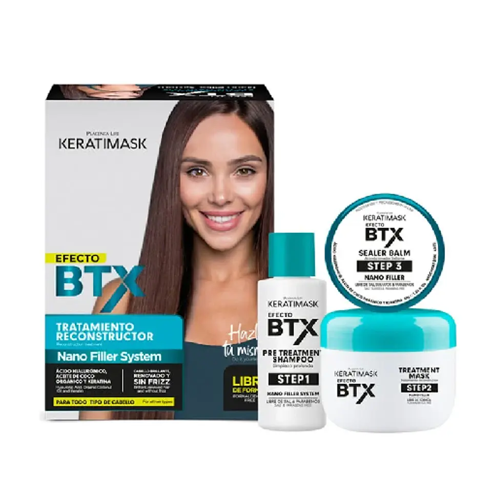 Tratamiento Reconstructor Efecto BTX  Keratimask – Placenta Life 1