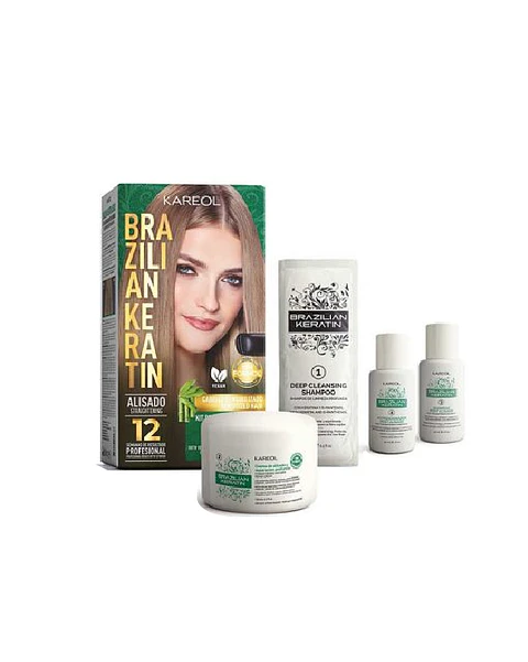 Kit Alisado Brazilian Keratin Cabello Sensibilizado – Kareol