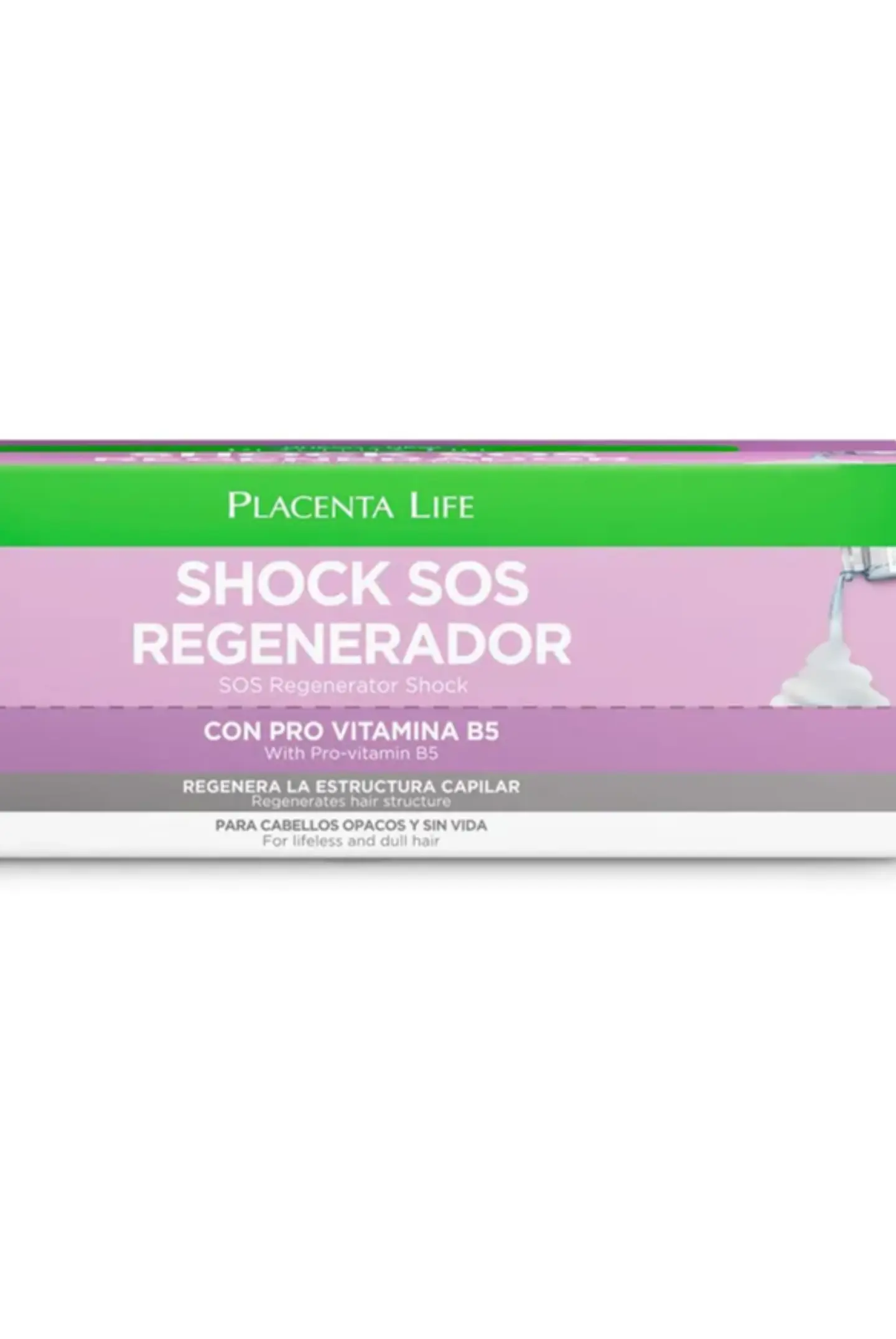 Ampolla Shock SOS Regenerador (15 ml) – Placenta Life 1