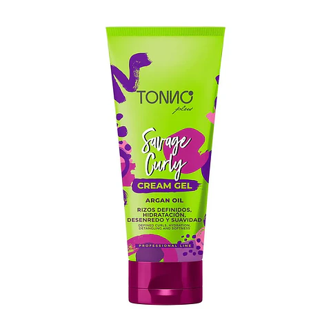 Crema Gel Savage Curly (180 ml) – Tonno Plus