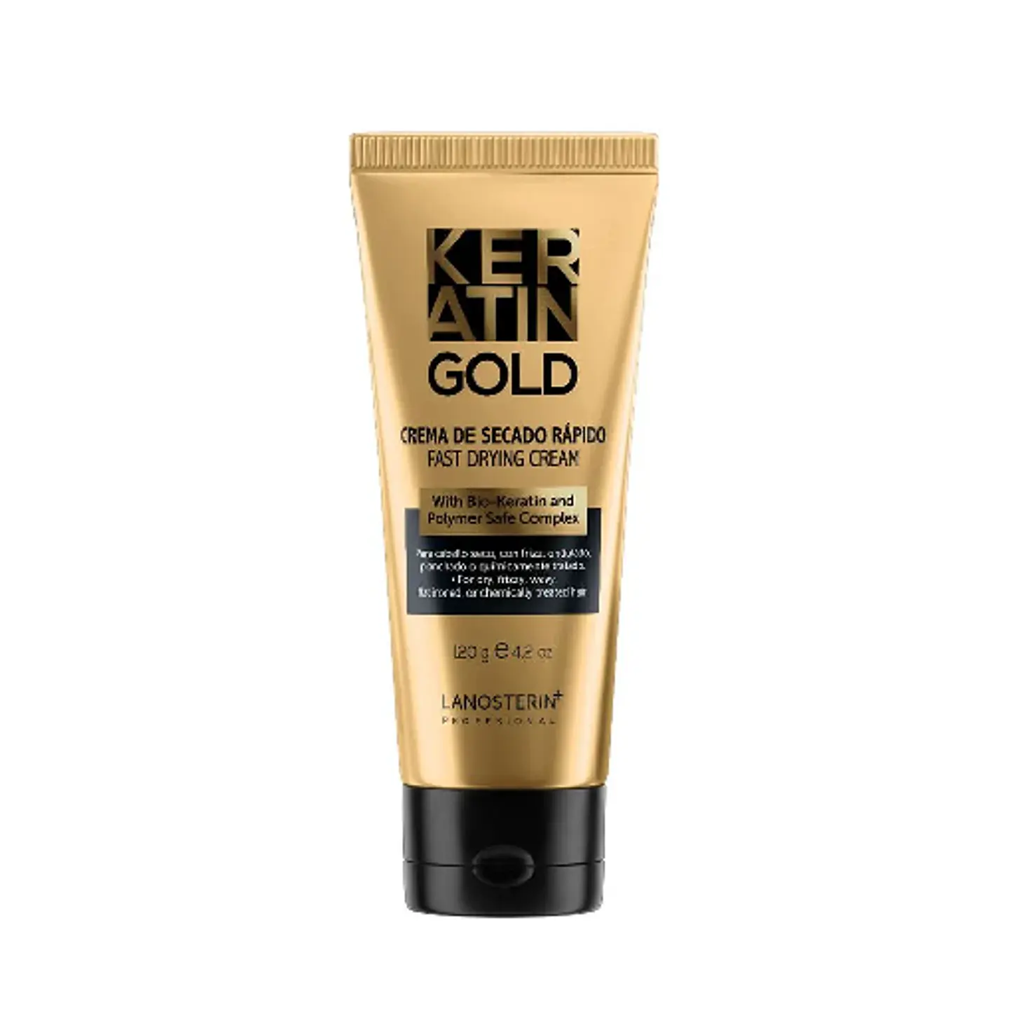 Crema de Secado Rápido Keratin Gold (120 gr) – Lanosterin 1