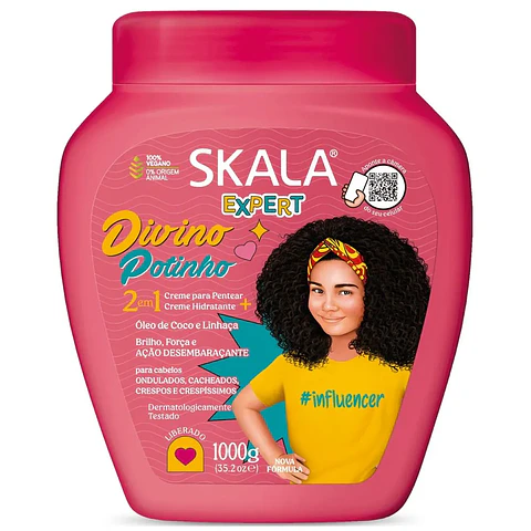 Crema de peinar Divino Potinho (1 kg) – Skala