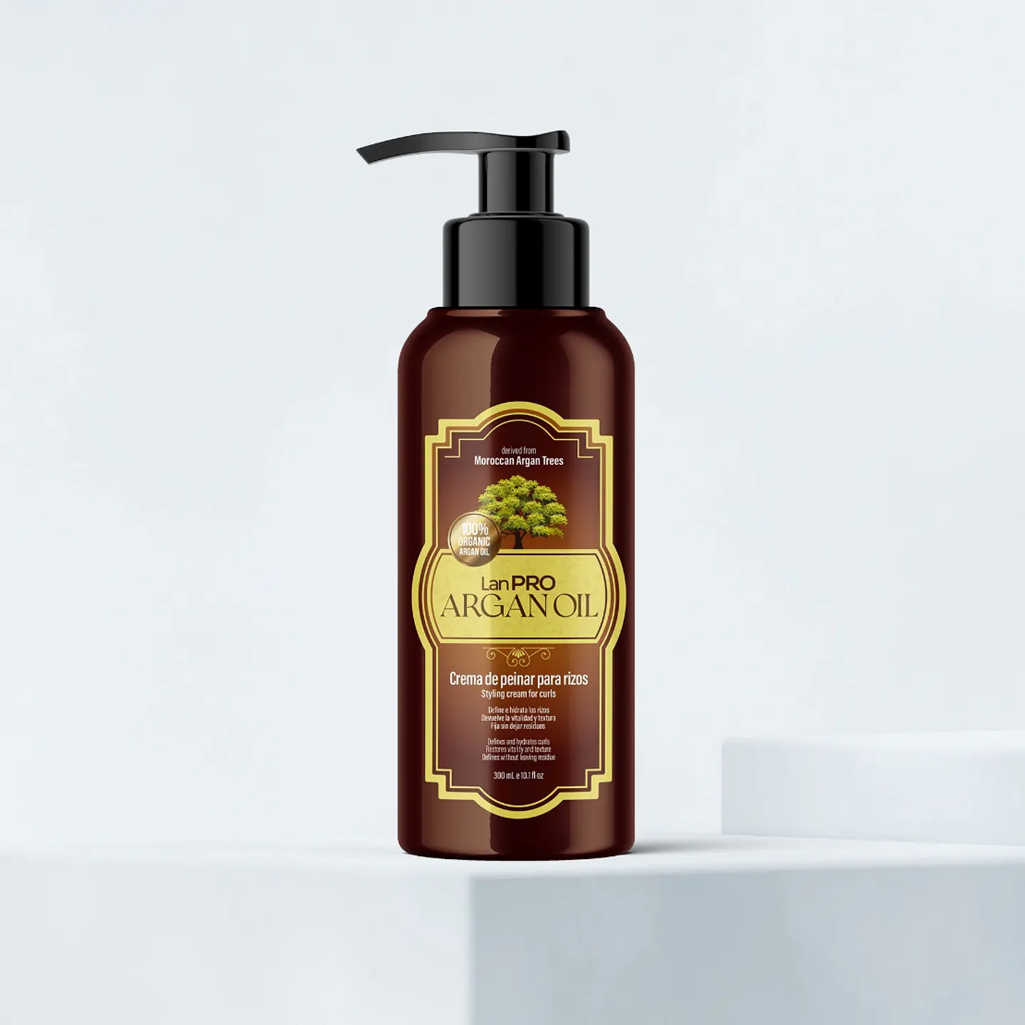  Crema de Peinar para Rizos (300 ml) – Lan Pro Argan Oil 1