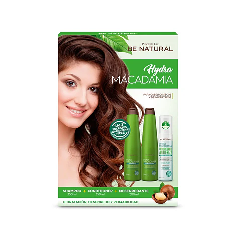 Pack Be Natural Hydra Macadamia - Placenta Life