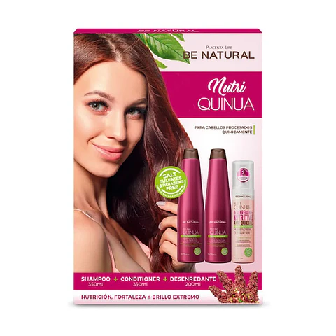 Pack Be Natural Nutri Quinua - Placenta Life