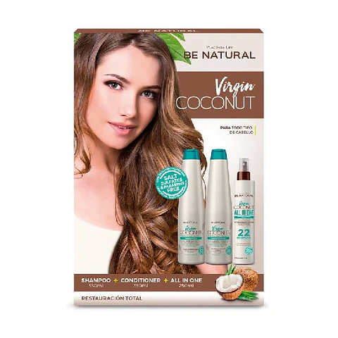 Pack Be Natural Virgin Coconut - Placenta Life