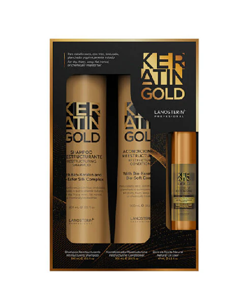 Pack Keratin Gold – Lanosterin