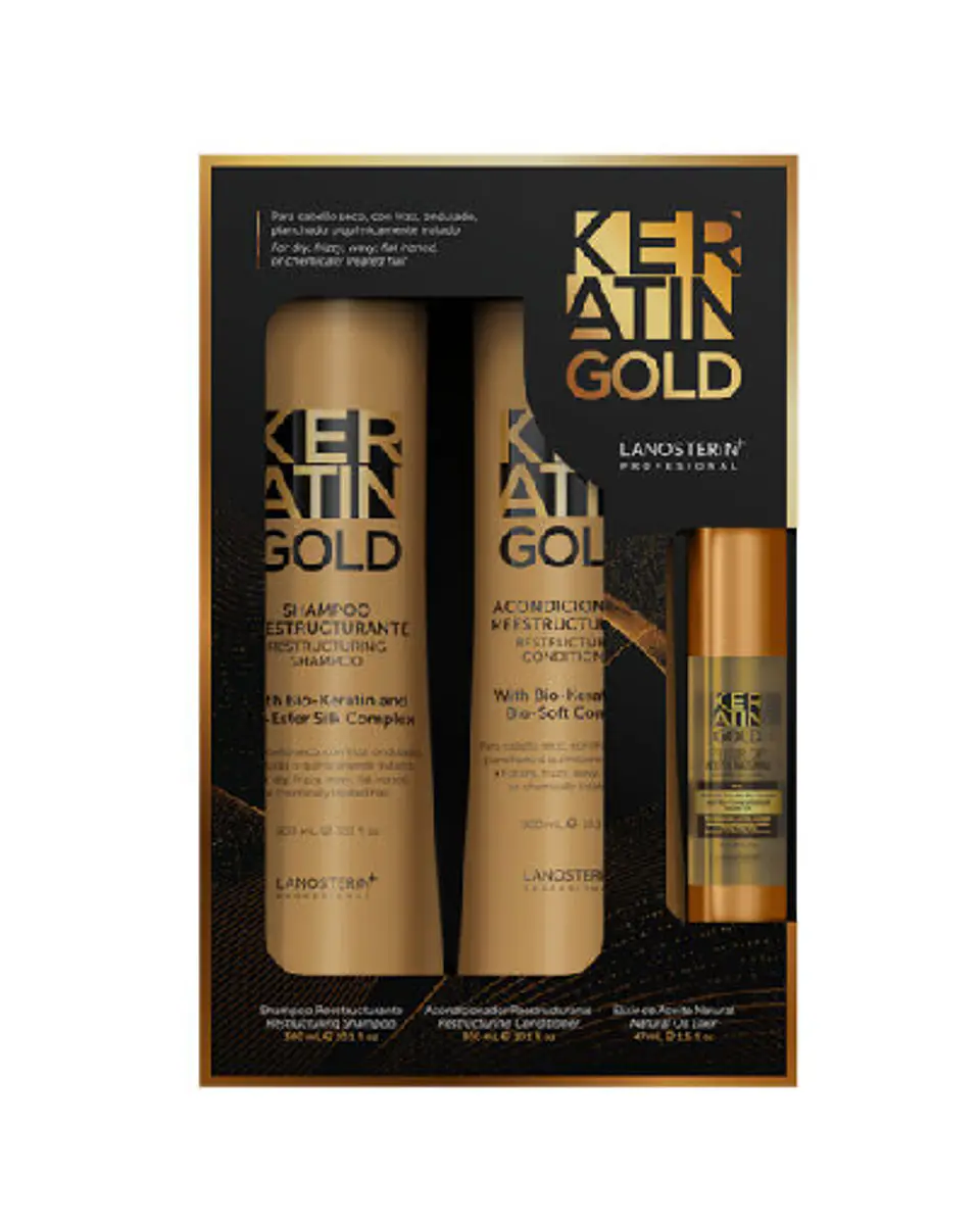 Pack Keratin Gold – Lanosterin 1