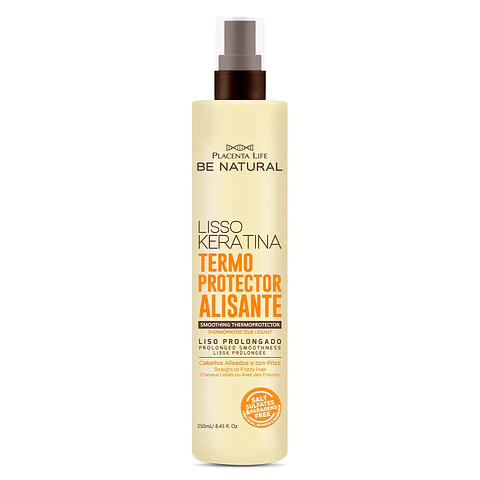 Termoprotector Alisante Lisso Keratina (250 ml) – Placenta Life