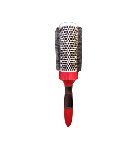 Cepillo de cabello Redondo rojo
