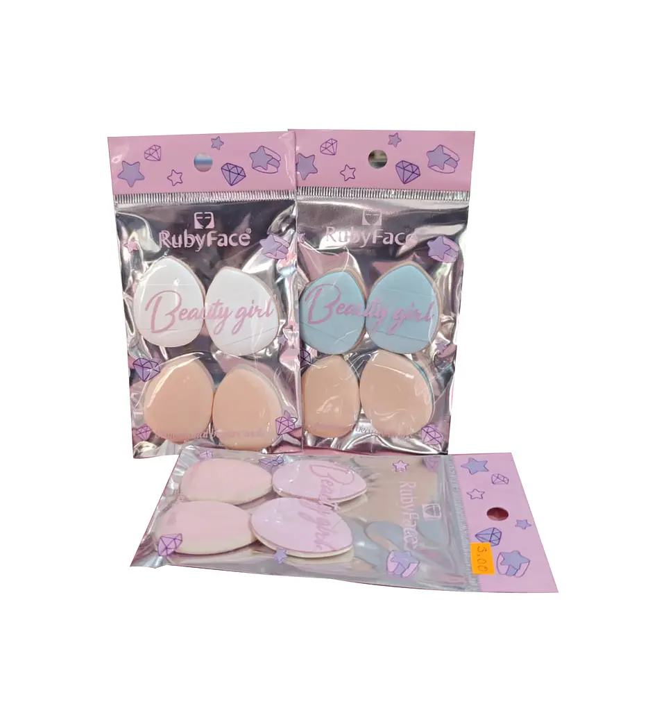 Set de Mini Borlas  (4 Piezas) – Ruby Face 1