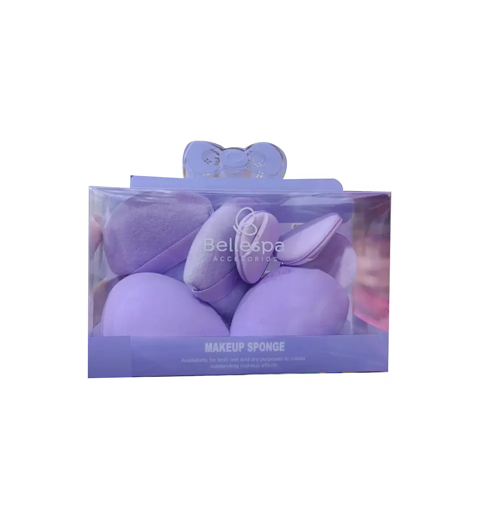 Set de Esponjas y Borlas (7 piezas) – Bellespa  1