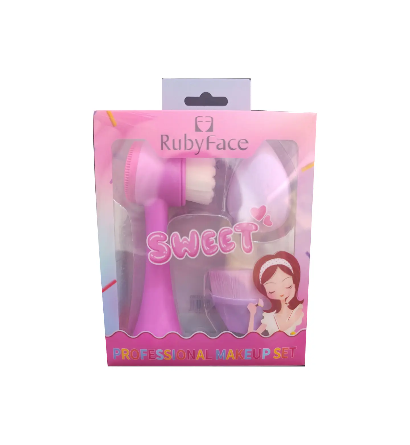 Set de Limpieza Facial y Maquillaje (3 piezas) – RubyFace 1