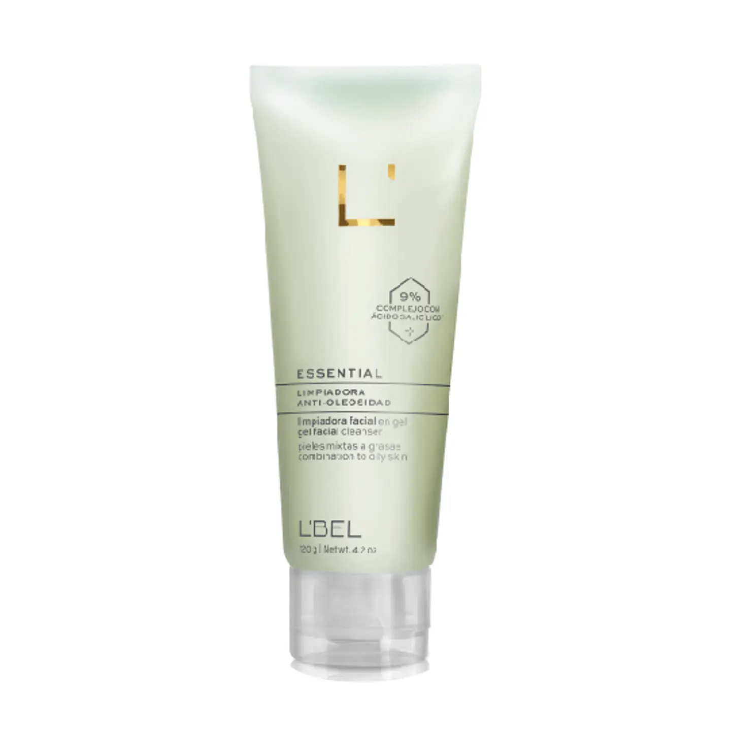 Limpiadora Facial en Gel Anti-Oleosidad Essential (120 g) – L'bel 1