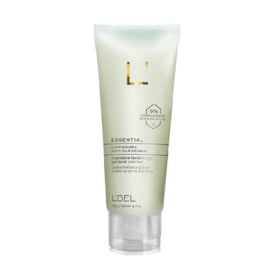 Limpiadora Facial en Gel Anti-Oleosidad Essential (120 g) – L'bel 1