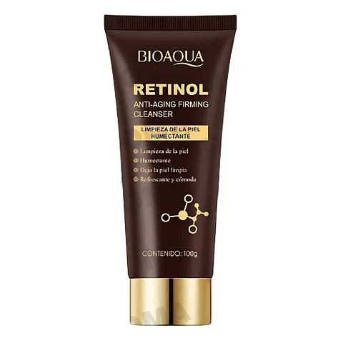 Limpiador Facial Anti-Edad Retinol  (100 g) – Bioaqua