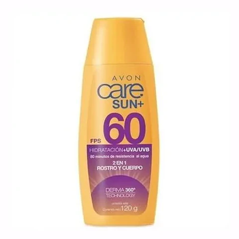 Protector Solar Care Sun+ FPS 60 (120 g) – Avon