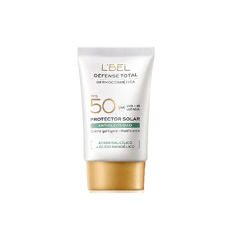 Protector Solar Défense Total Antioleosidad FPS 50  (30 ml)– L'bel