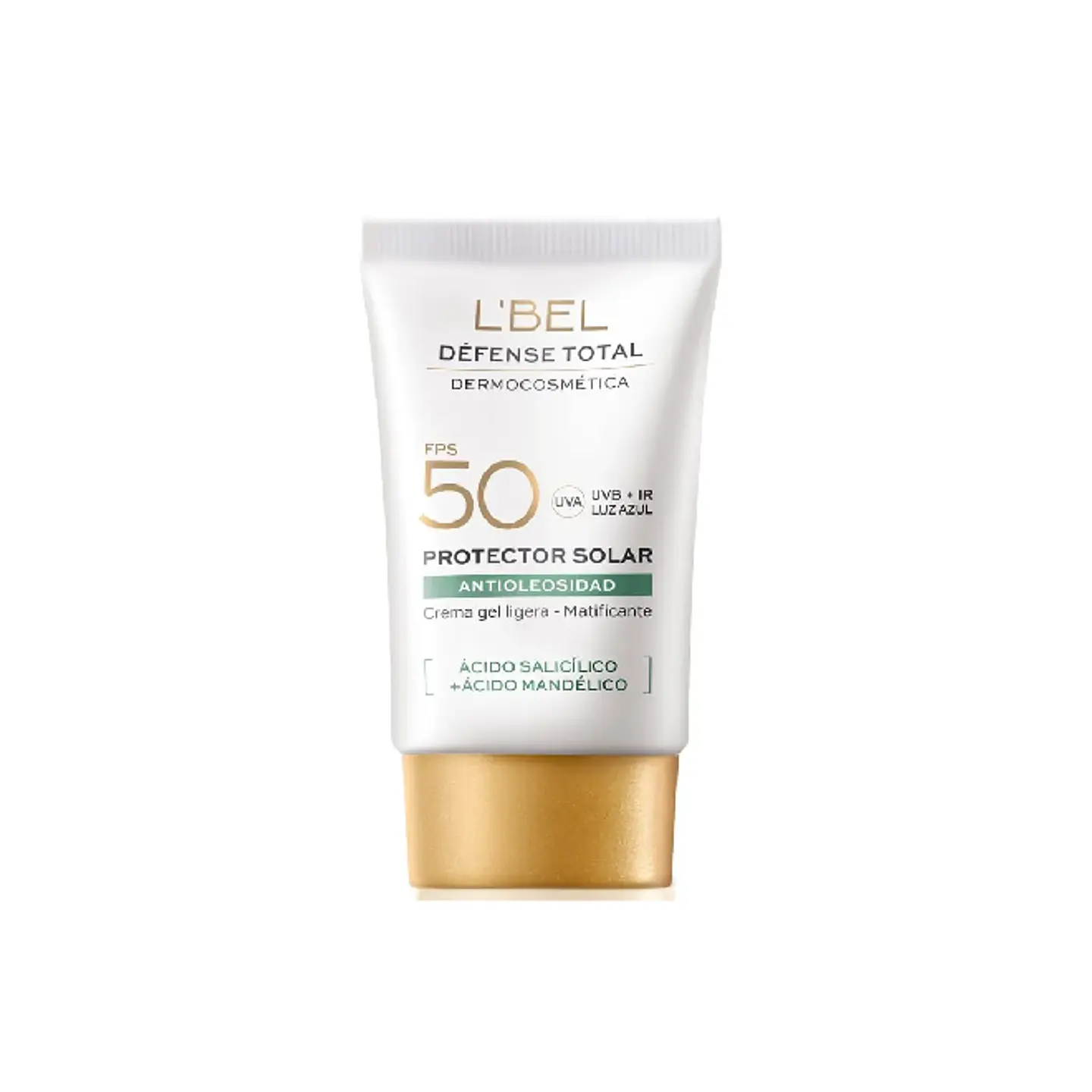 Protector Solar Défense Total Antioleosidad FPS 50  (30 ml)– L'bel 1