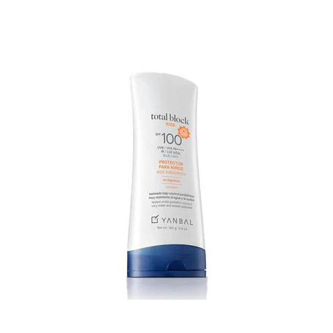 Protector Solar Total Block Kids SPF 100 (140 g)– Yanbal