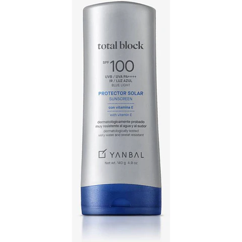 Protector Solar Total Block SPF 100 (140 g) – Yanbal