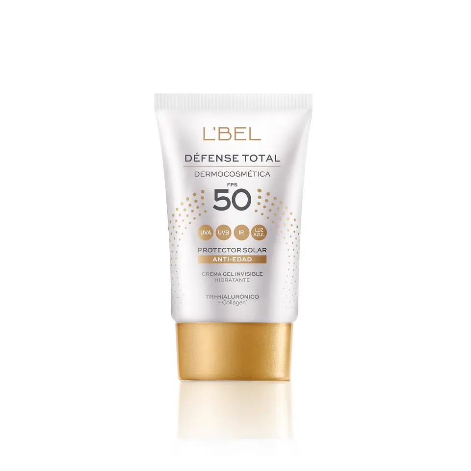 Protector Solar Défense Total Anti-Edad FPS 50 (30 ml) – L'bel 1