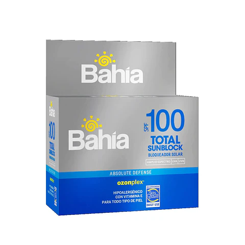 Protector Solar Total Sunblock SPF 100  (Sachets de 10 g)- Bahía 