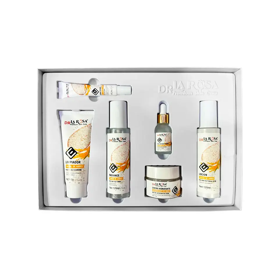 Set de Cuidado Facial de Arroz (6 Piezas) – Dr. La rosa 1