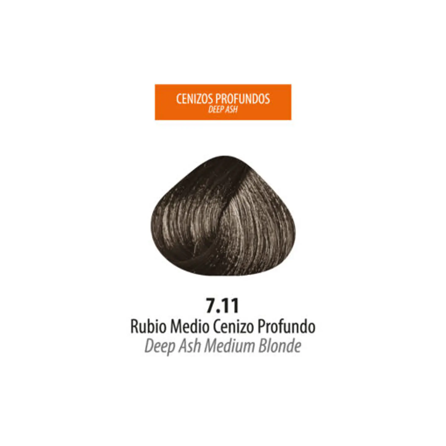 Tinte Lan Ten – Rubio Medio Cenizo Profundo 7.11 (Sachet 50 g) 2