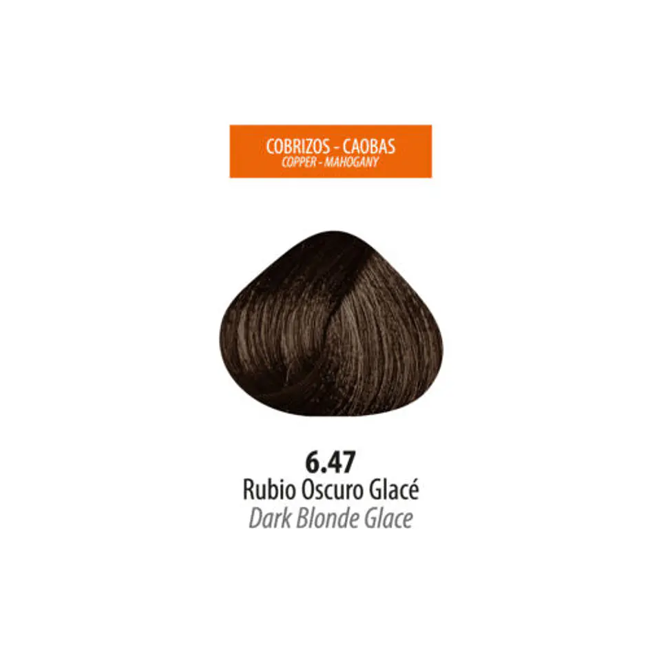 Tinte Lan Ten – Rubio Oscuro Glacé 6.47 (Sachet 50 g) 2
