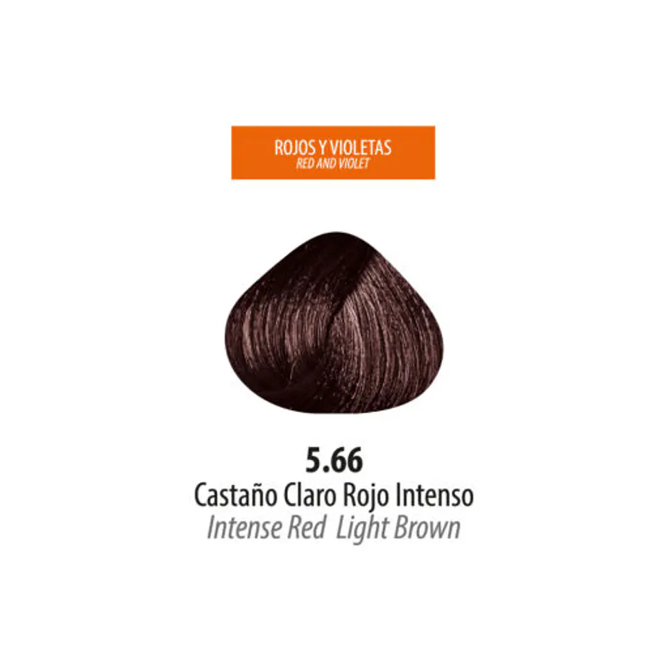 Tinte Lan Ten – Castaño Claro Rojo Intenso 5.66 (Sachet 50 g) 2
