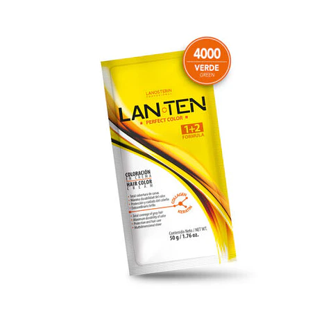 Tinte Lan Ten – Verde 4000 (Sachet 50 g)