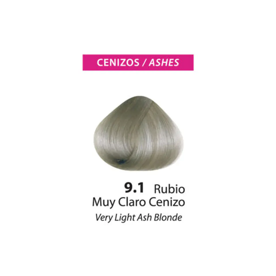 Tinte Color Flex – Rubio Muy Claro Cenizo 9.1 (Sachet 50 g) 2