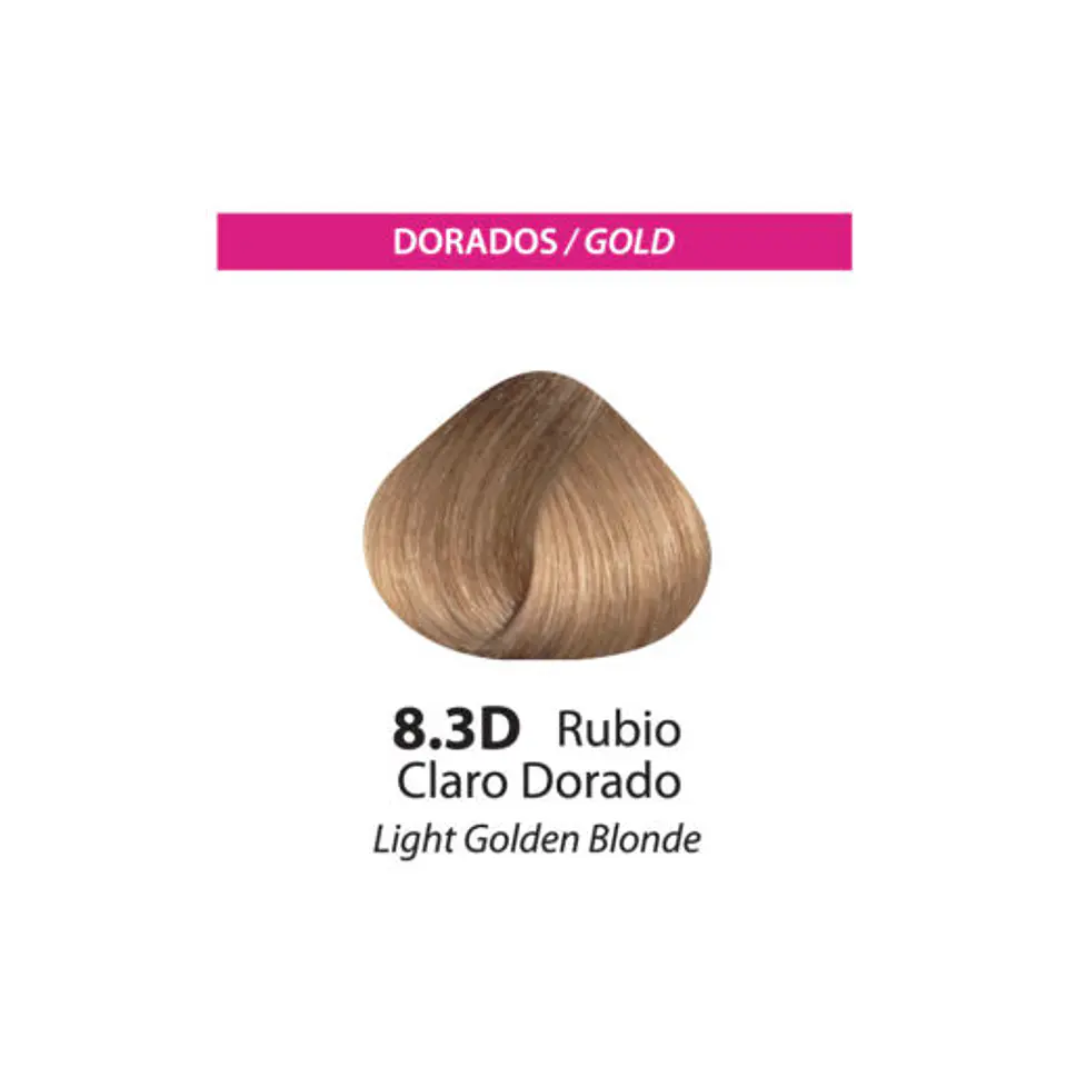 Tinte Color Flex – Rubio Claro Dorado 8.3D (Sachet 50 g) 2