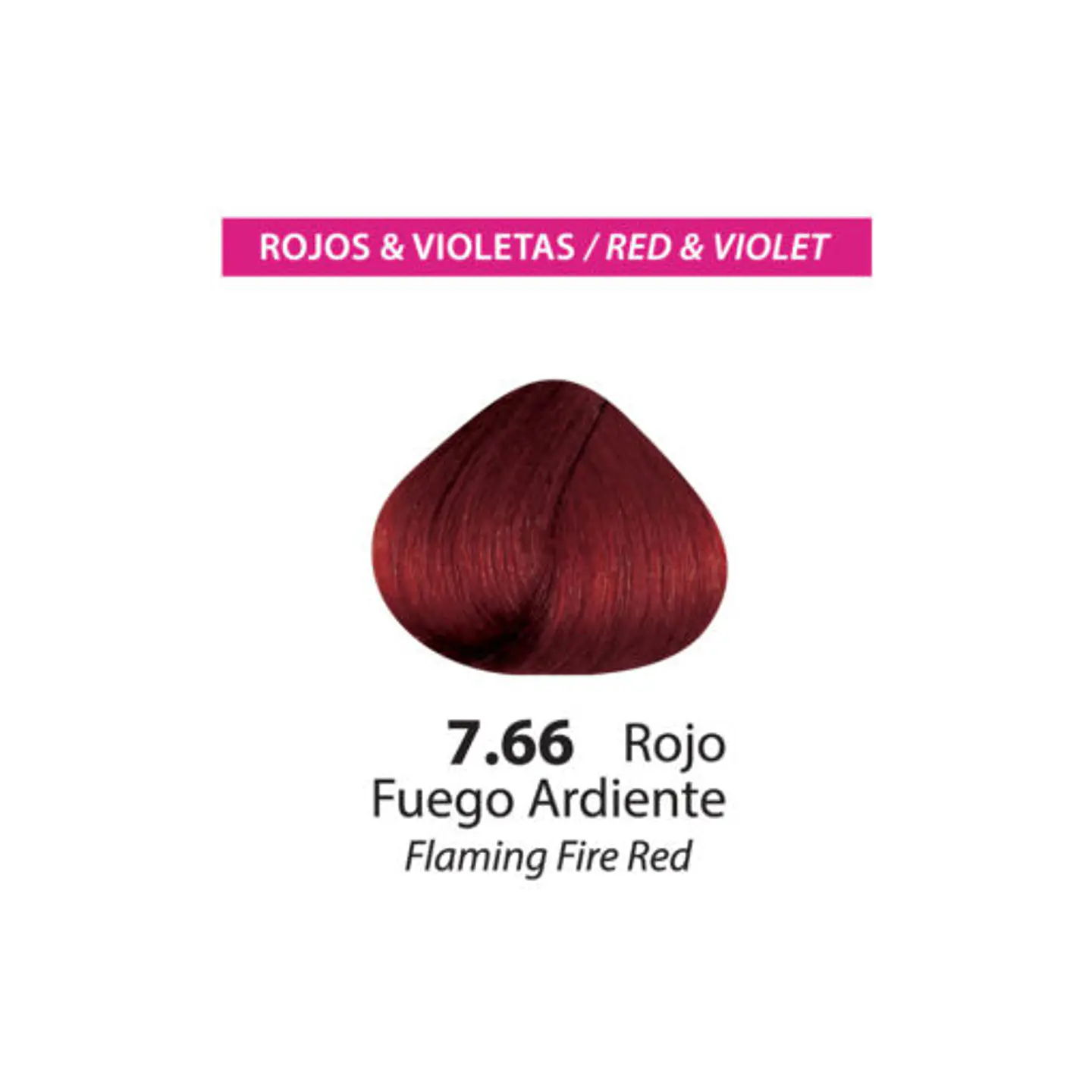 Tinte Color Flex – Rojo Fuego Ardiente 7.66 (Sachet 50 g) 2