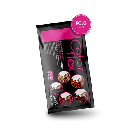 Tinte Color Flex – Rojo 6000 (Sachet 50 g)