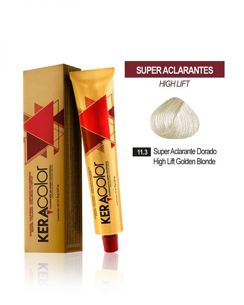 Tinte Keracolor – Súper Aclarante Dorado 11.3 (Tubo 70 g)