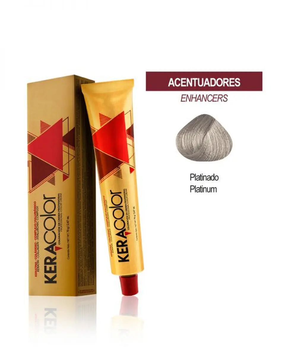 Tinte Keracolor – Platinado 1000 (Tubo 70 g) 1