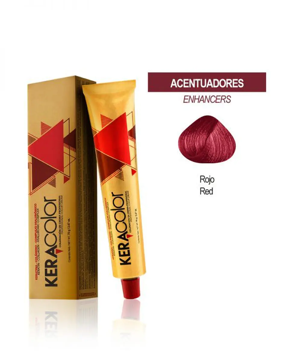 Tinte Keracolor – Rojo 6000 (Tubo 70 g) 1